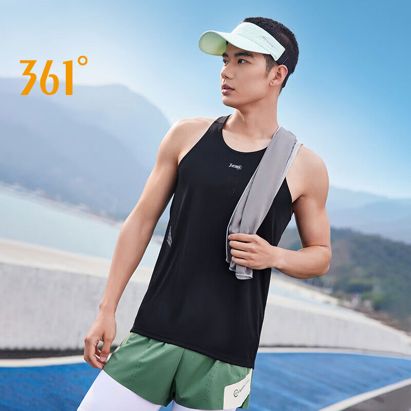Running Gear Vest - سترة رياضية بدون أكمام للرجال ،