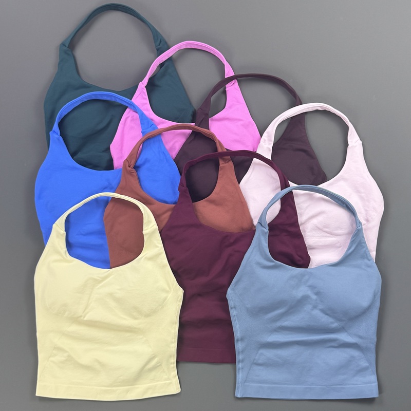 Running Gear Vest - توب نسائي طويل بحمالات رفيعة بدون