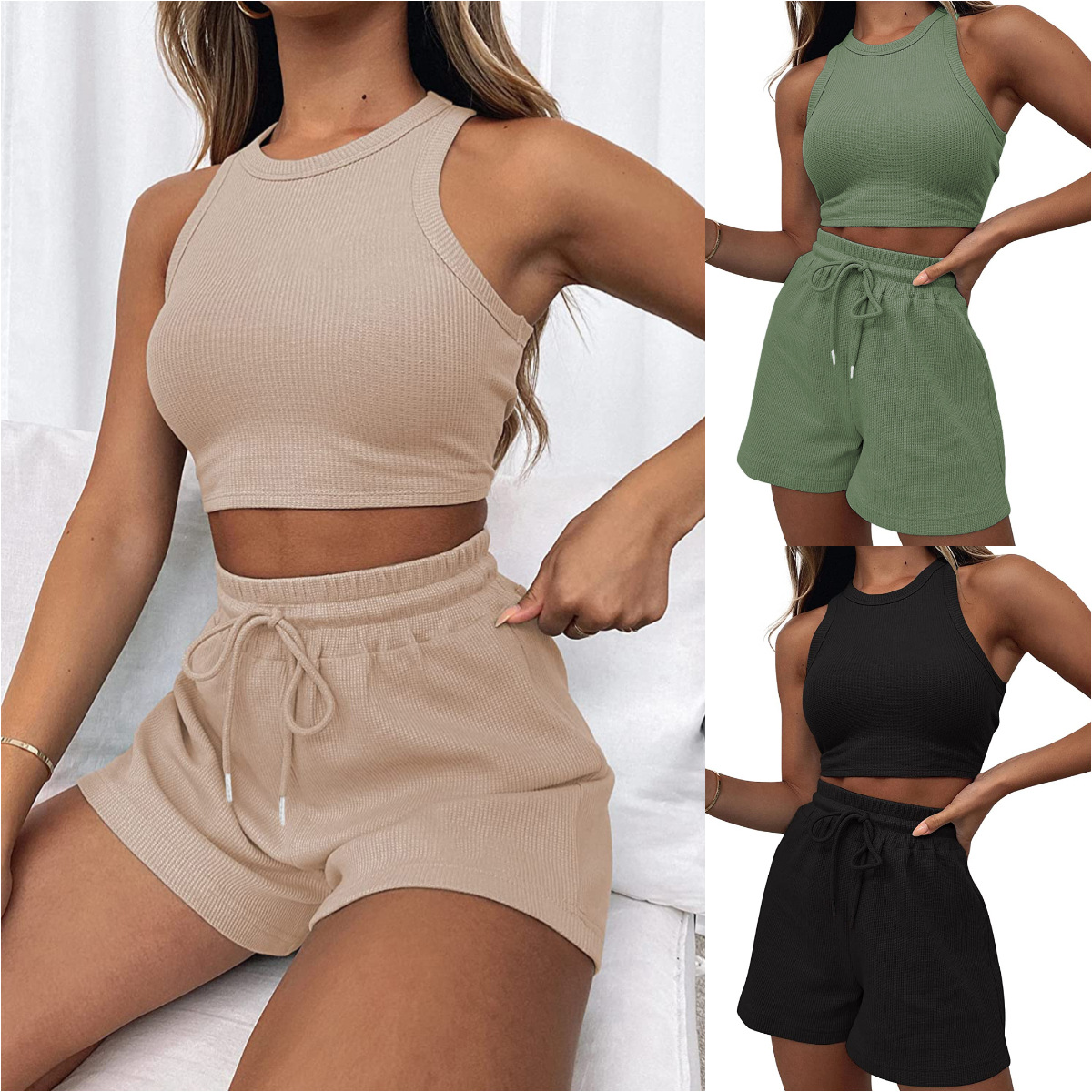 Running Gear Vest - حار بيع المرأة السراويل 2 قطعة
