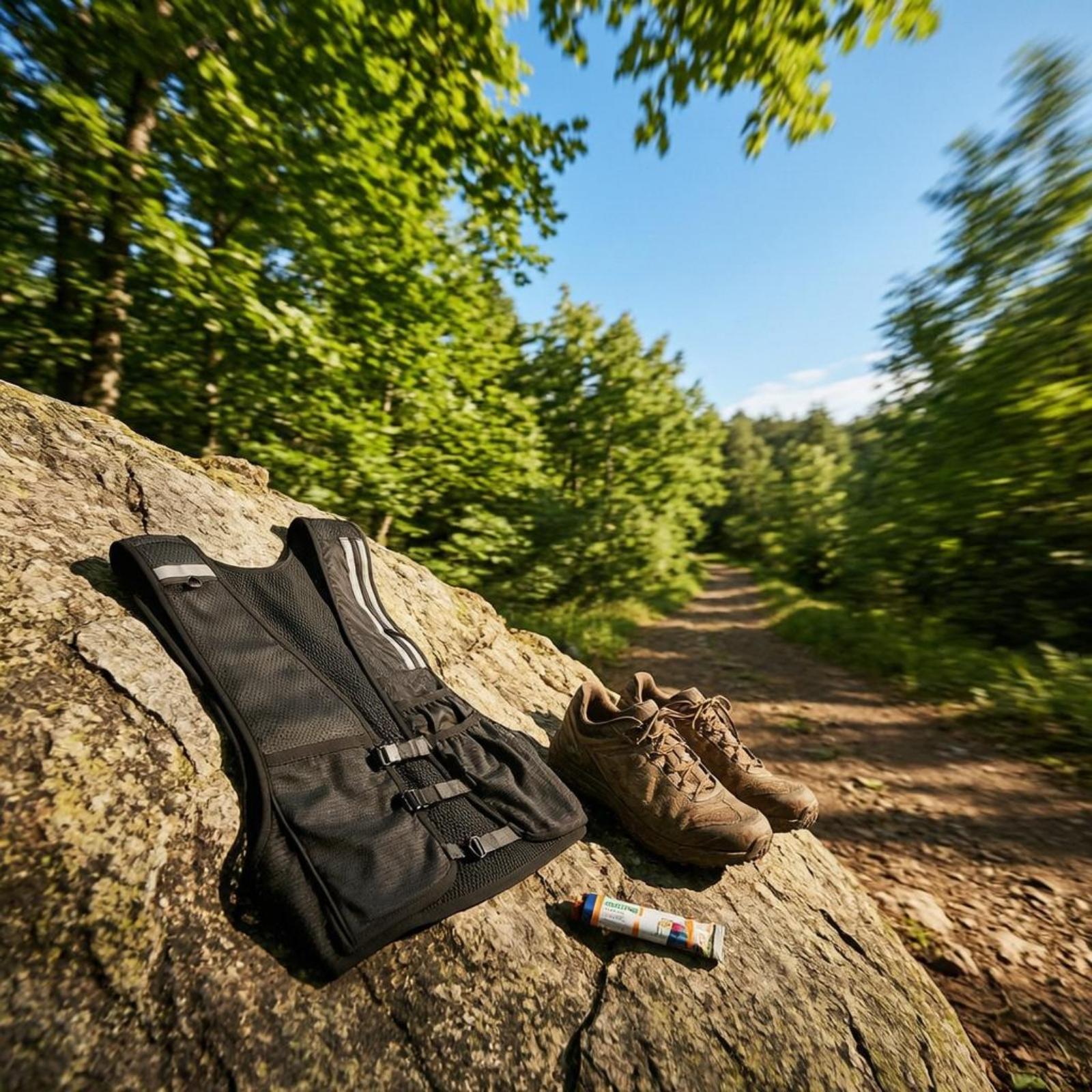 Running Gear Vest - سترة جري خارجية مزودة بأحزمة قابلة