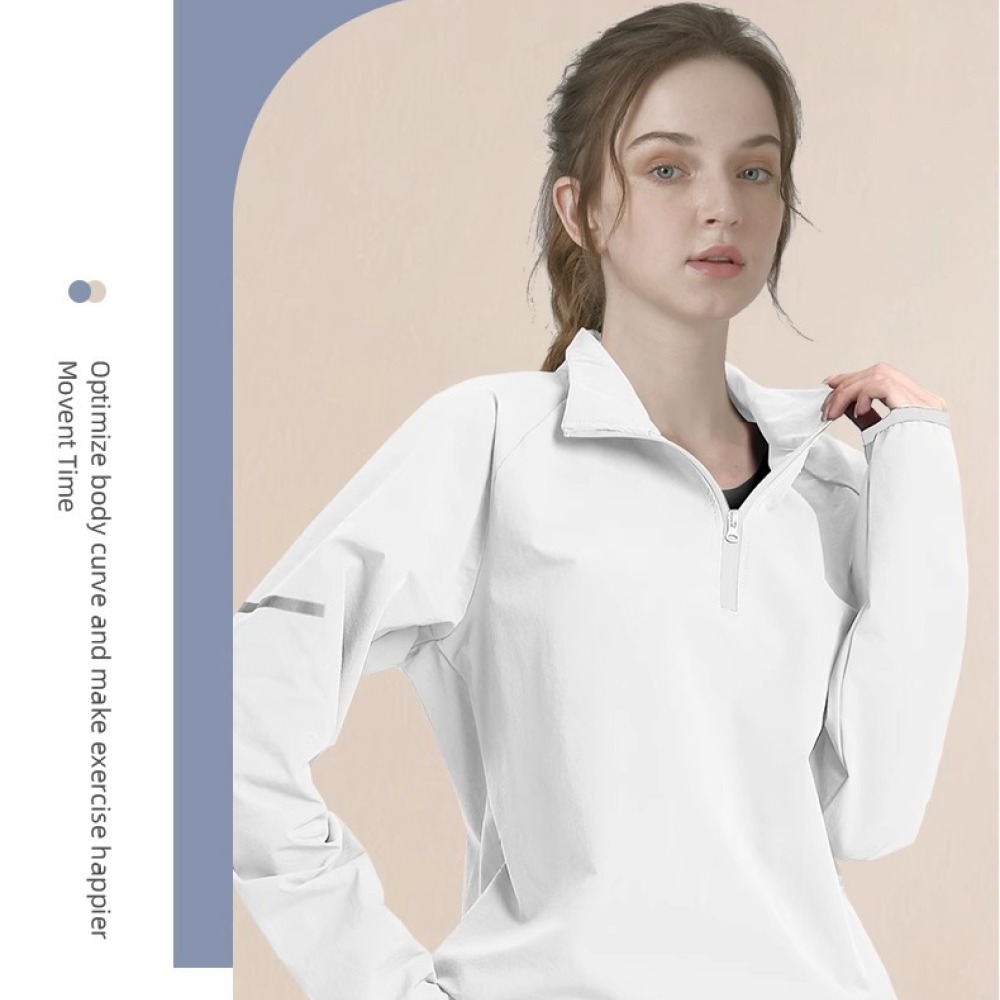 قميص رجالي بأكمام طويلة وسحاب  - مراجعة Running Gear Quick Dry وسعره