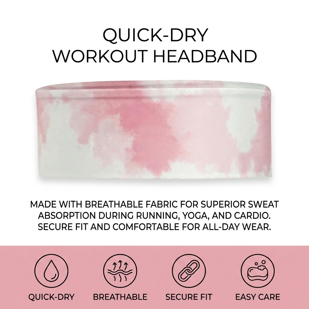 عصابة رأس رياضية قابلة للتنفس  - مراجعة Running Gear Quick Dry وسعره