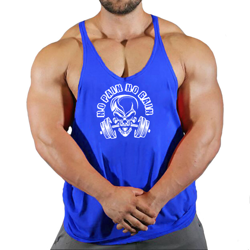 قميص رجالي قطني مطبوع بدون أكم - مراجعة Running Gear Vest وسعره