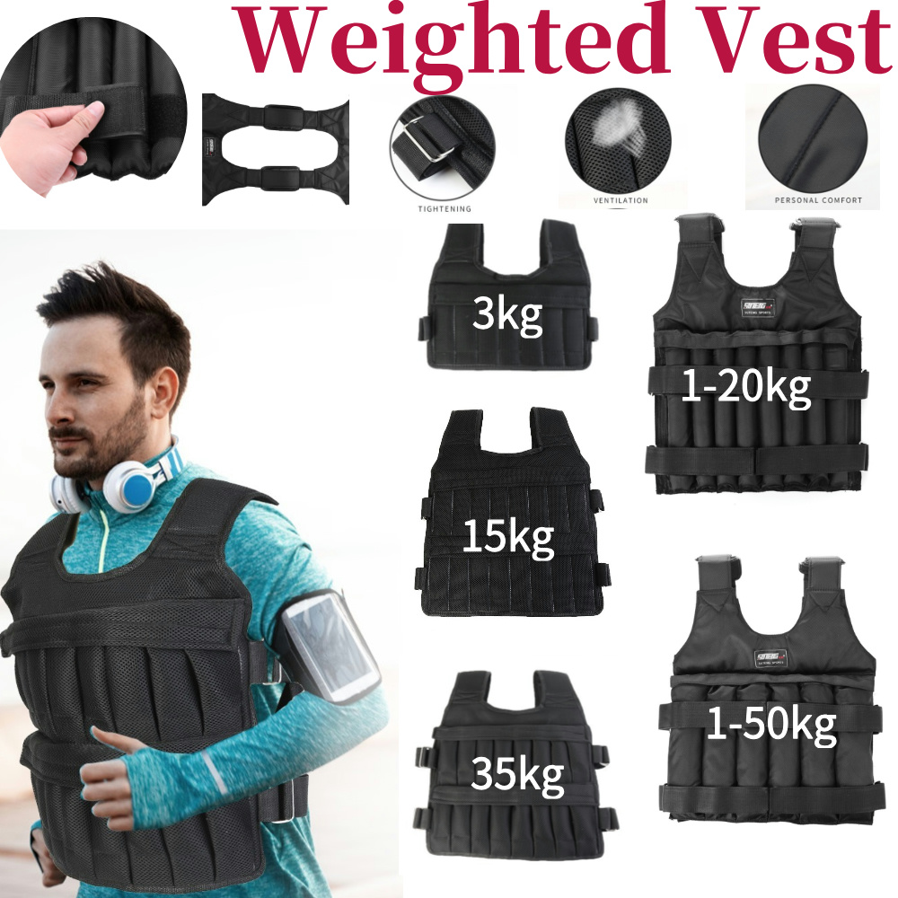 سترة تدريب قابلة للتعديل بوزن  - مراجعة Running Gear Vest وسعره