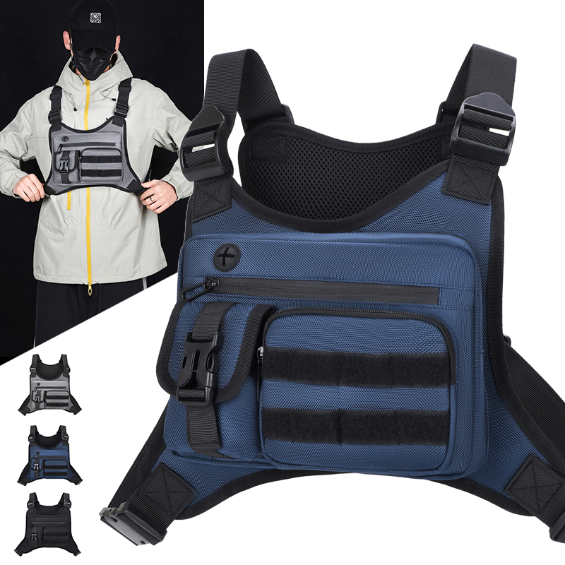 حقيبة صدرية تكتيكية للرجال مقا - مراجعة Running Gear Vest وسعره