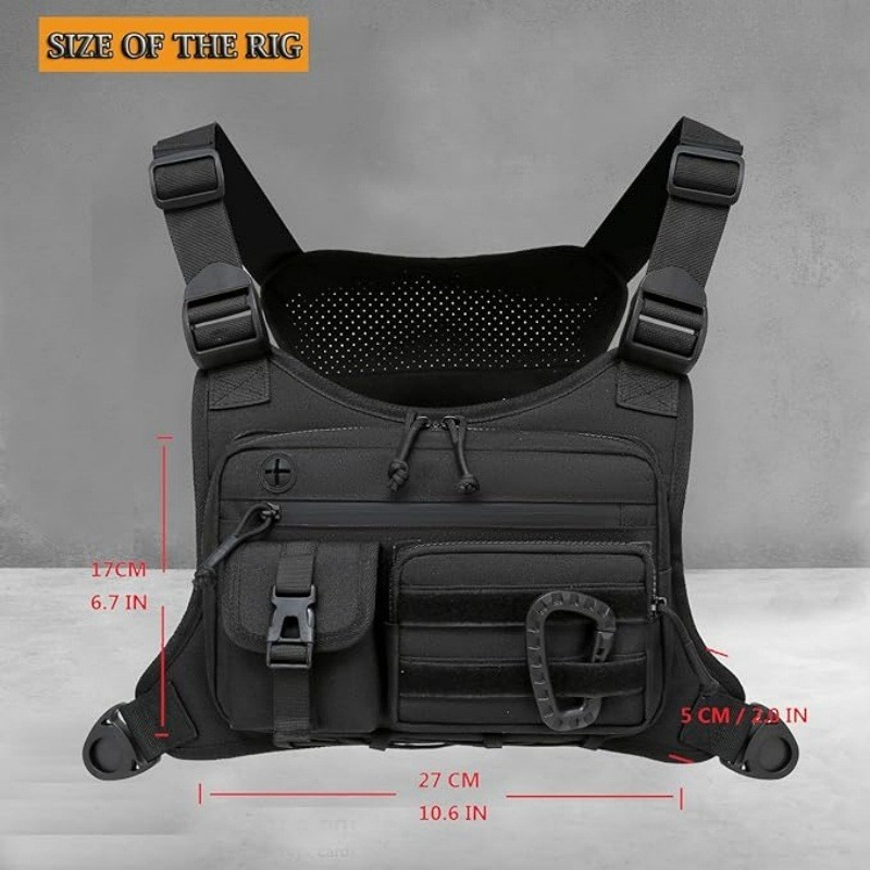 حقيبة الصدر التكتيكية للرجال س - مراجعة Running Gear Bag وسعره