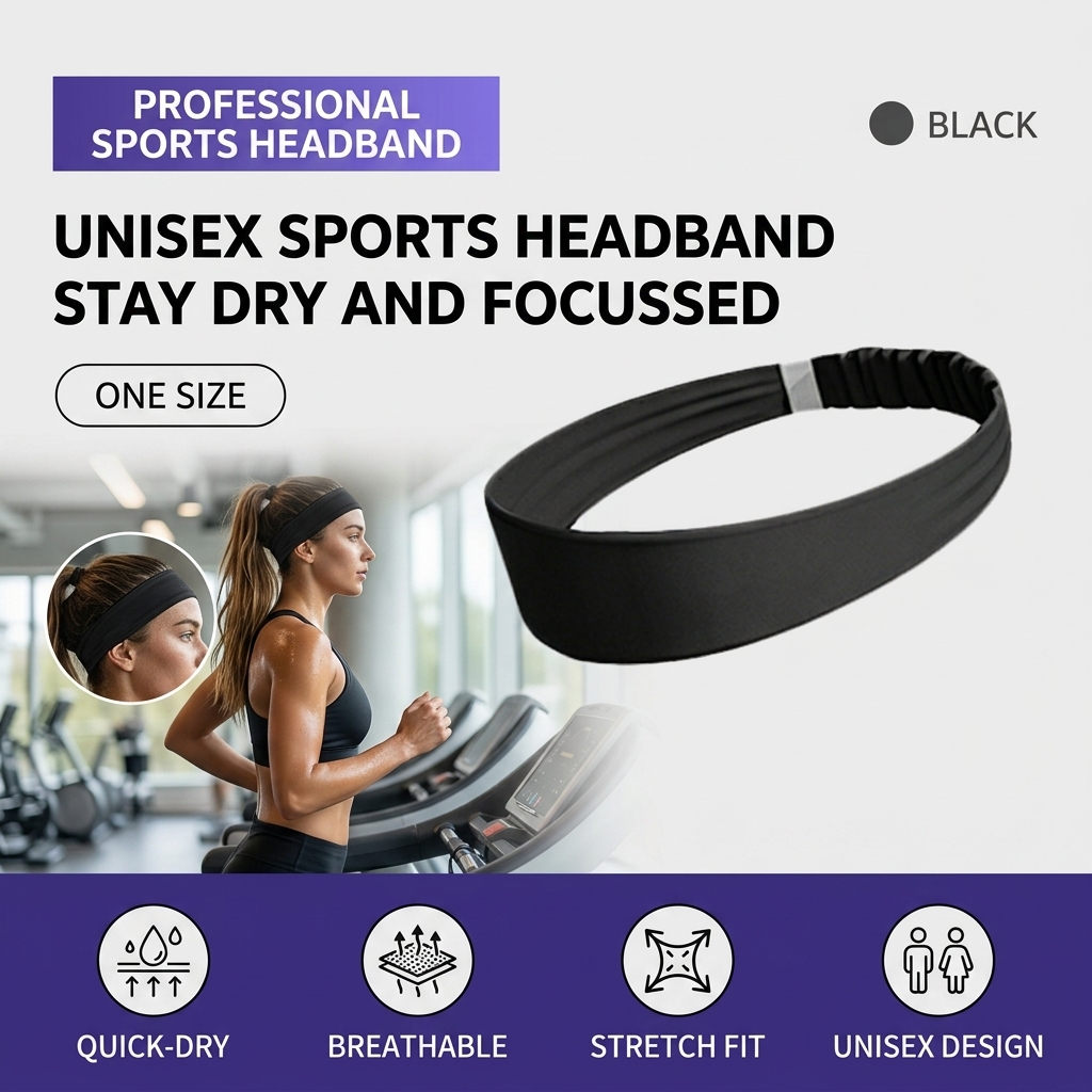 عصابة رأس رياضية قابلة للتنفس، - مراجعة Running Gear Quick Dry وسعره