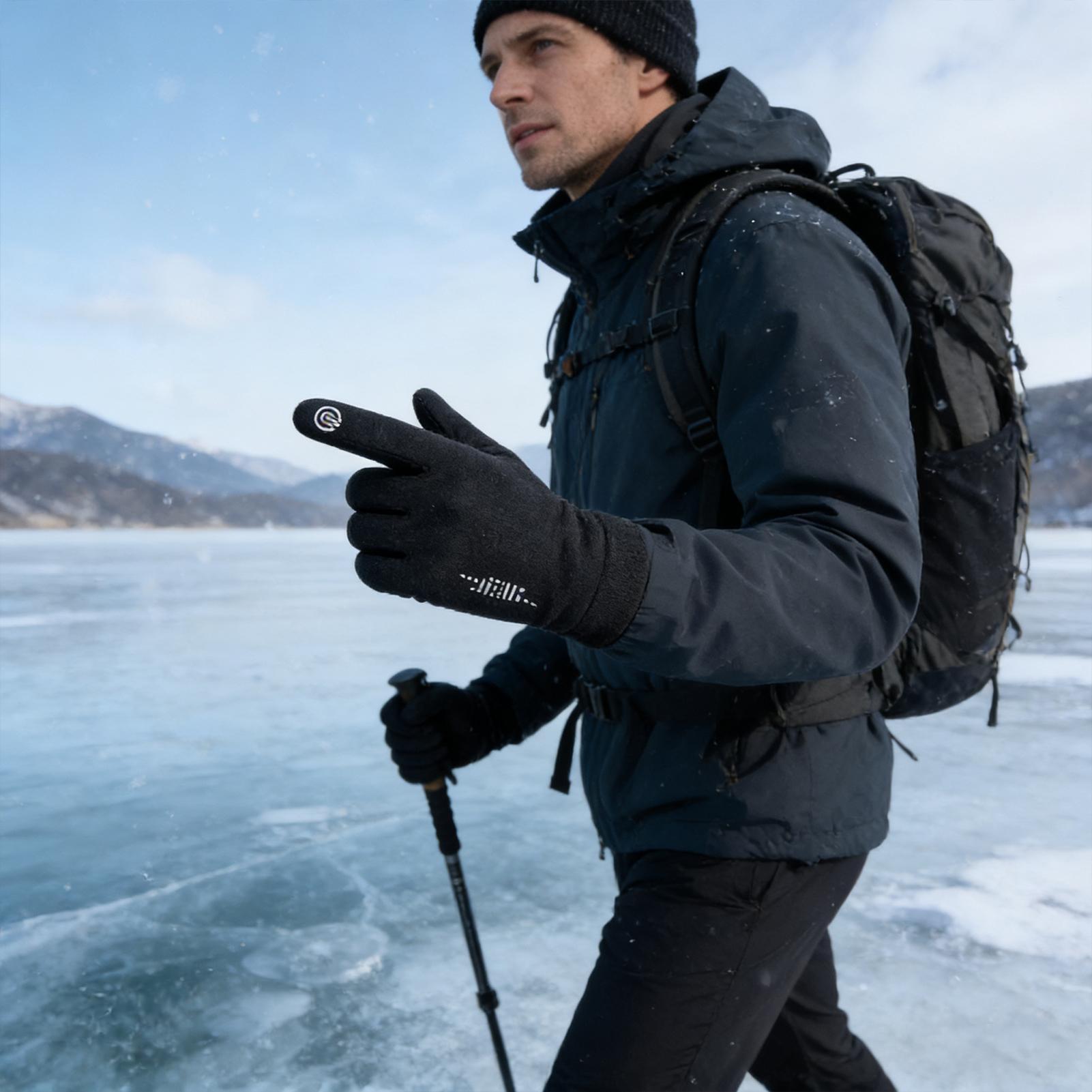 قفازات ركوب الدراجات الدافئة ك - مراجعة Running Gear In Cold Weather وسعره