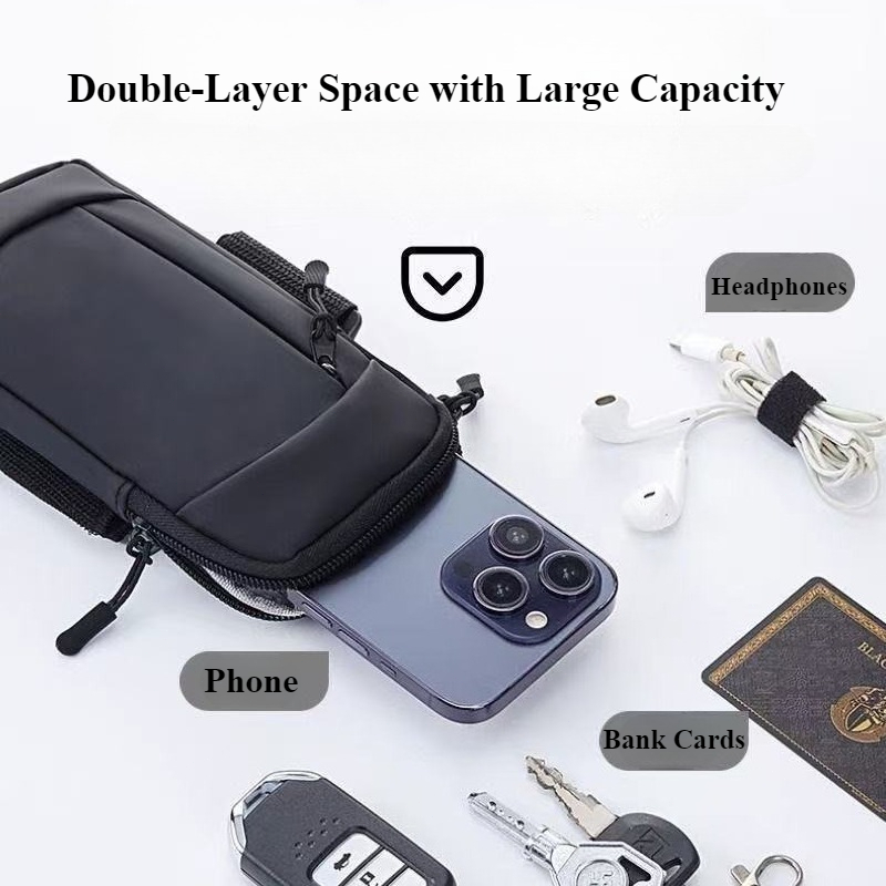 تشغيل شارة حامل هاتف الرياضة ف - مراجعة Running Gear Bag وسعره