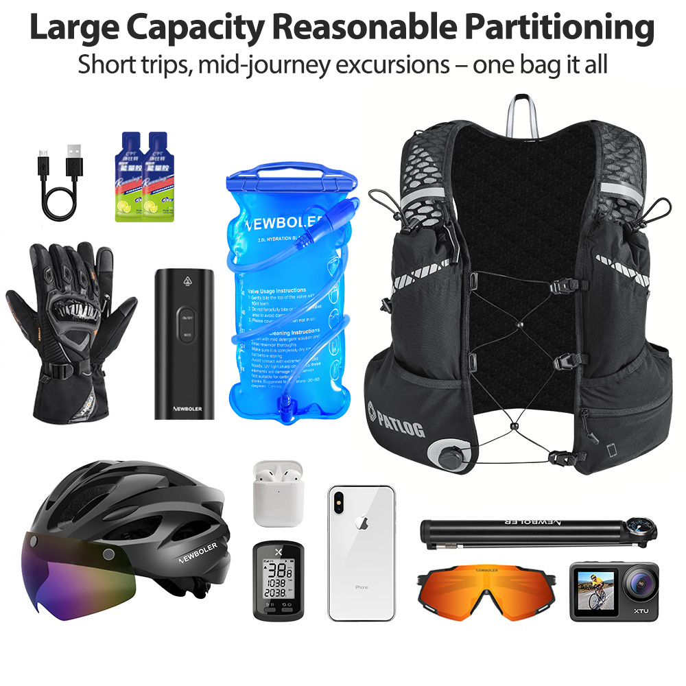 حقيبة ظهر خفيفة الوزن بسعة 8 ل - مراجعة Running Gear Vest وسعره